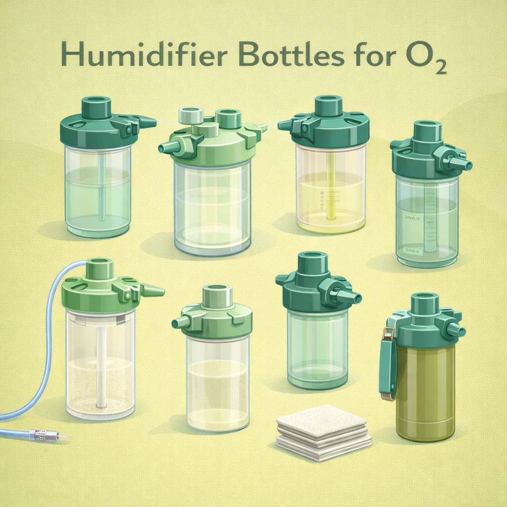 HUMIDIFIER BOTTLES FOR O2